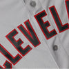 Image of Cleveland Indians Majestic Official Cool Base Jersey - Gray 2019