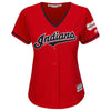 Image of Cleveland Indians Majestic Women's Alternate 2019 All-Star Game Patch Cool Base Team Jersey – Scarlet 2019