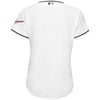 Image of Cleveland Indians Majestic Women's Home 2019 All-Star Game Patch Cool Base Team Jersey – White 2019