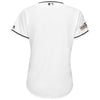 Image of Cleveland Indians Majestic Women's Postseason Cool Base Team Jersey – White 2019