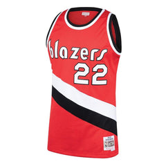 Clyde Drexler Portland Trail Blazers Mitchell & Ness Hardwood Classics Swingman Jersey – Red 2019