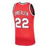 Image of Clyde Drexler Portland Trail Blazers Mitchell &amp; Ness Hardwood Classics Swingman Jersey – Red 2019