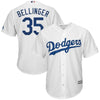 Image of Cody Bellinger Los Angeles Dodgers Majestic Cool Base Player Jersey - White 2019