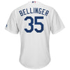 Image of Cody Bellinger Los Angeles Dodgers Majestic Cool Base Player Jersey - White 2019
