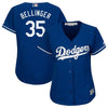 Image of Cody Bellinger Los Angeles Dodgers Majestic Women's Cool Base Replica Player Jersey – Royal 2019