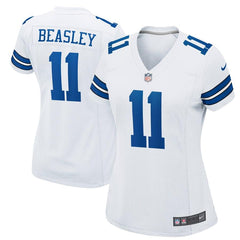 Cole Beasley Dallas Cowboys Women's Game Jersey - White 2019