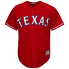 Image of Cole Hamels Texas Rangers Majestic Official Cool Base Player Jersey - Red 2019