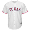 Image of Cole Hamels Texas Rangers Majestic Stars &amp; Stripes Cool Base Player Jersey - White 2019