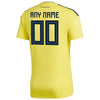 Image of Colombia National Team Home Replica Custom Jersey - Yellow 2019