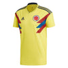 Image of Colombia National Team Youth Home Replica Blank Jersey - Yellow 2019