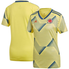 Colombia Women's National Team Women's 2019 Home Replica Jersey - Yellow 2019