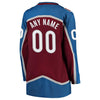 Image of Colorado Avalanche Women's Home Breakaway Custom Jersey - Maroon 2019