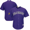 Image of Colorado Rockies Majestic Spring Training Cool Base Team Jersey - Purple 2019