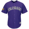 Image of Colorado Rockies Majestic Spring Training Cool Base Team Jersey - Purple 2019