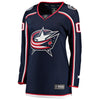 Image of Columbus Blue Jackets Women's Home Breakaway Custom Jersey - Navy 2019
