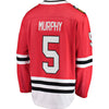 Image of Connor Murphy Chicago Blackhawks Youth Breakaway Player Jersey – Red 2019
