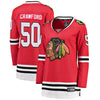 Image of Corey Crawford Chicago Blackhawks Women's Breakaway Player Jersey - Red 2019