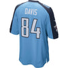 Image of Corey Davis Tennessee Titans Game Jersey - Light Blue 2019