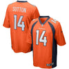 Image of Courtland Sutton Denver Broncos Game Jersey – Orange 2019