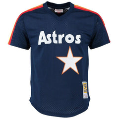 Craig Biggio Houston Astros Mitchell & Ness Cooperstown Mesh Batting Practice Jersey - Navy 2019