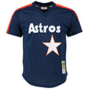 Image of Craig Biggio Houston Astros Mitchell &amp; Ness Cooperstown Mesh Batting Practice Jersey - Navy 2019