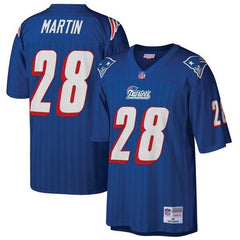 Curtis Martin New England Patriots Mitchell &amp; Ness 1996 Retired Player Replica Jersey - Royal 2019