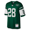 Image of Curtis Martin New York Jets Mitchell &amp; Ness 2004 Retired Player Replica Jersey - Green 2019