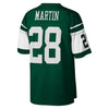 Image of Curtis Martin New York Jets Mitchell &amp; Ness 2004 Retired Player Replica Jersey - Green 2019