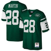 Image of Curtis Martin New York Jets Mitchell &amp; Ness 2004 Retired Player Replica Jersey - Green 2019