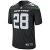 Image of Curtis Martin New York Jets Retired Player Game Jersey – Stealth Black 2019