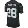 Image of Curtis Martin New York Jets Retired Player Game Jersey – Stealth Black 2019