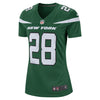 Image of Curtis Martin New York Jets Women's Retired Game Jersey – Gotham Green 2019