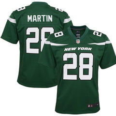 Curtis Martin New York Jets Youth Game Jersey – Gotham Green 2019