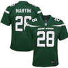 Image of Curtis Martin New York Jets Youth Game Jersey – Gotham Green 2019