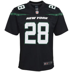 Curtis Martin New York Jets Youth Retired Player Game Jersey – Stealth Black 2019