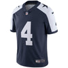 Image of Dak Prescott Dallas Cowboys Alternate Vapor Untouchable Limited Player Jersey - Navy 2019