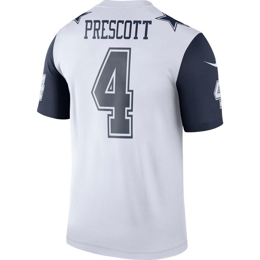 Dak Prescott Dallas Cowboys Color Rush Legend Jersey - White 2019