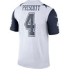 Image of Dak Prescott Dallas Cowboys Color Rush Legend Jersey - White 2019