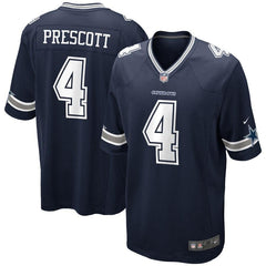 Dak Prescott Dallas Cowboys Game Jersey - Navy 2019