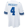 Image of Dak Prescott Dallas Cowboys Game Jersey - White 2019