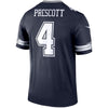Image of Dak Prescott Dallas Cowboys Legend Jersey – Navy 2019