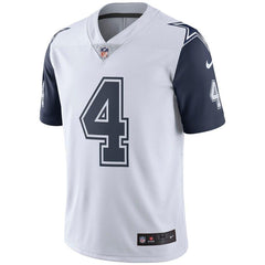 Dak Prescott Dallas Cowboys Vapor Untouchable Color Rush Limited Jersey - White 2019