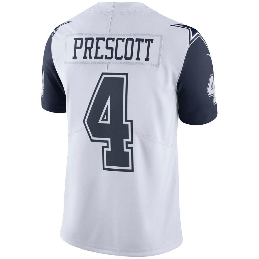 Dak Prescott Dallas Cowboys Vapor Untouchable Color Rush Limited Jersey - White 2019