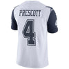 Image of Dak Prescott Dallas Cowboys Vapor Untouchable Color Rush Limited Jersey - White 2019