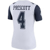 Image of Dak Prescott Dallas Cowboys Women's Color Rush Legend Jersey - White 2019