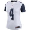 Image of Dak Prescott Dallas Cowboys Women's Color Rush Legend Jersey - White 2019