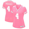 Image of Dak Prescott Dallas Cowboys Women's Game Jersey - Pink 2019