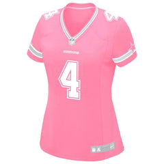 Dak Prescott Dallas Cowboys Women's Game Jersey - Pink 2019