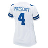 Image of Dak Prescott Dallas Cowboys Women's Game Jersey - White 2019