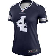 Dak Prescott Dallas Cowboys Women's Legend Jersey – Navy 2019